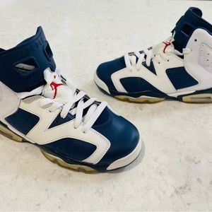 Nike Jordan 6 Retro Olympic - Size 5Y